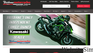 brisbanemotorcycles.com.au Screenshot