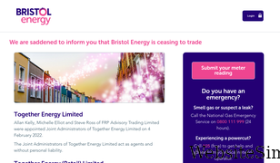 bristol-energy.co.uk Screenshot