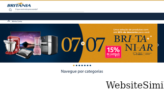 britania.com.br Screenshot