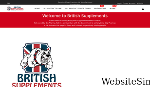 british-supplements.net Screenshot