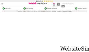 britishcondoms.uk Screenshot