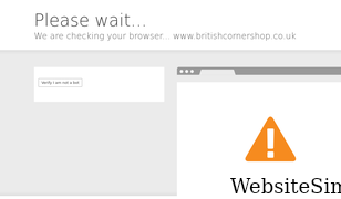 britishcornershop.co.uk Screenshot