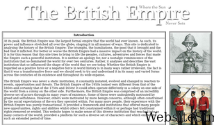 britishempire.co.uk Screenshot