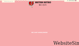 britishretro.co.uk Screenshot