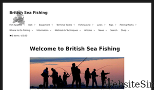 britishseafishing.co.uk Screenshot