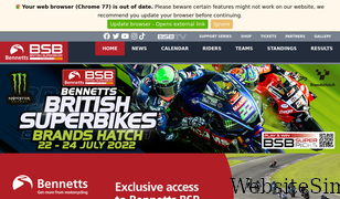 britishsuperbike.com Screenshot