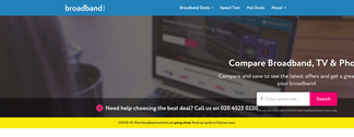 broadband-finder.co.uk Screenshot