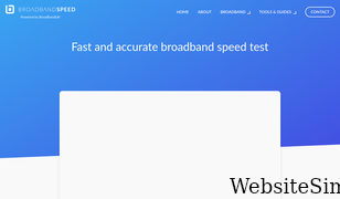broadbandspeedtest.org.uk Screenshot