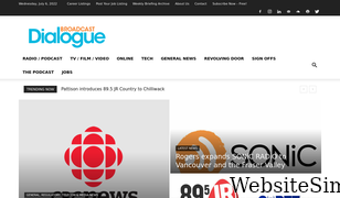 broadcastdialogue.com Screenshot