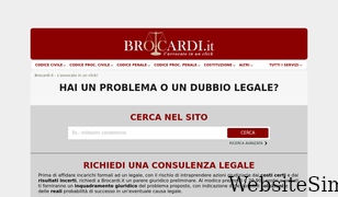 brocardi.it Screenshot