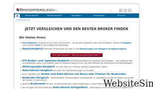 brokervergleich.de Screenshot