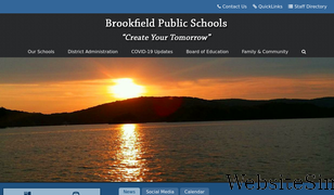 brookfield.k12.ct.us Screenshot