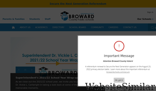 browardschools.com Screenshot