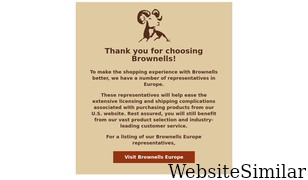 brownells.com Screenshot