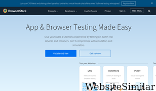 browserstack.com Screenshot