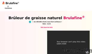 brulafine.com Screenshot