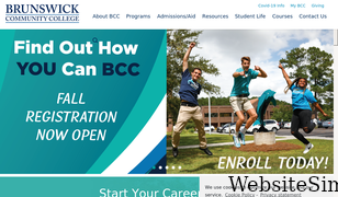 brunswickcc.edu Screenshot