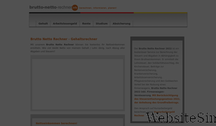 brutto-netto-rechner.info Screenshot