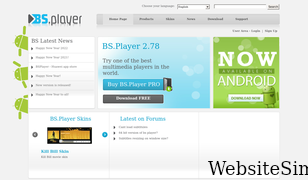 bsplayer.com Screenshot