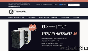 bt-miners.com Screenshot