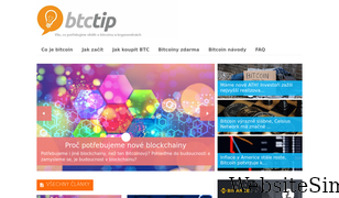 btctip.cz Screenshot