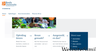 buas.nl Screenshot