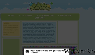 bubbleshooters.nl Screenshot