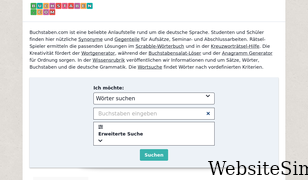 buchstaben.com Screenshot