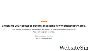 bucketlistly.blog Screenshot