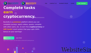 bucksify.com Screenshot