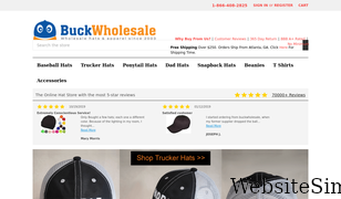 buckwholesale.com Screenshot