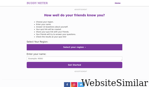 buddymeter.com Screenshot