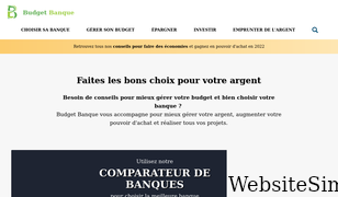 budgetbanque.fr Screenshot