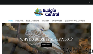 budgiecentral.com Screenshot