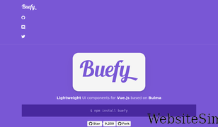 buefy.org Screenshot