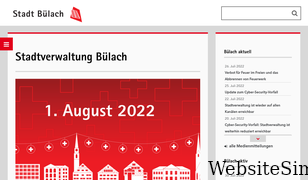 buelach.ch Screenshot