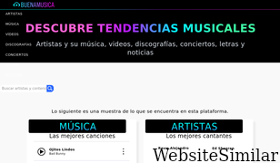 buenamusica.com Screenshot