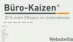 buero-kaizen.de Screenshot