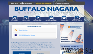 buffaloairport.com Screenshot