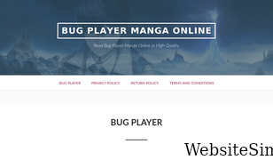 bug-player.com Screenshot