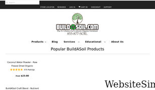 buildasoil.com Screenshot