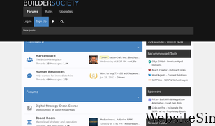 buildersociety.com Screenshot