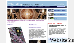 buildingconservation.com Screenshot