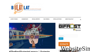 bulatlat.com Screenshot