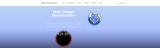 bulkimagedownloader.com Screenshot