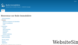 bulle-immobiliere.org Screenshot