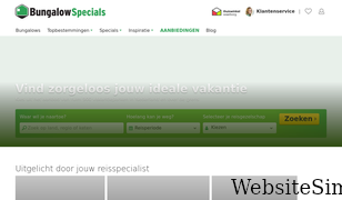 bungalowspecials.nl Screenshot