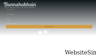 bunnahabhain.com Screenshot