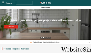 bunnings.com.au Screenshot