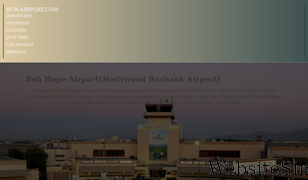 bur-airport.com Screenshot